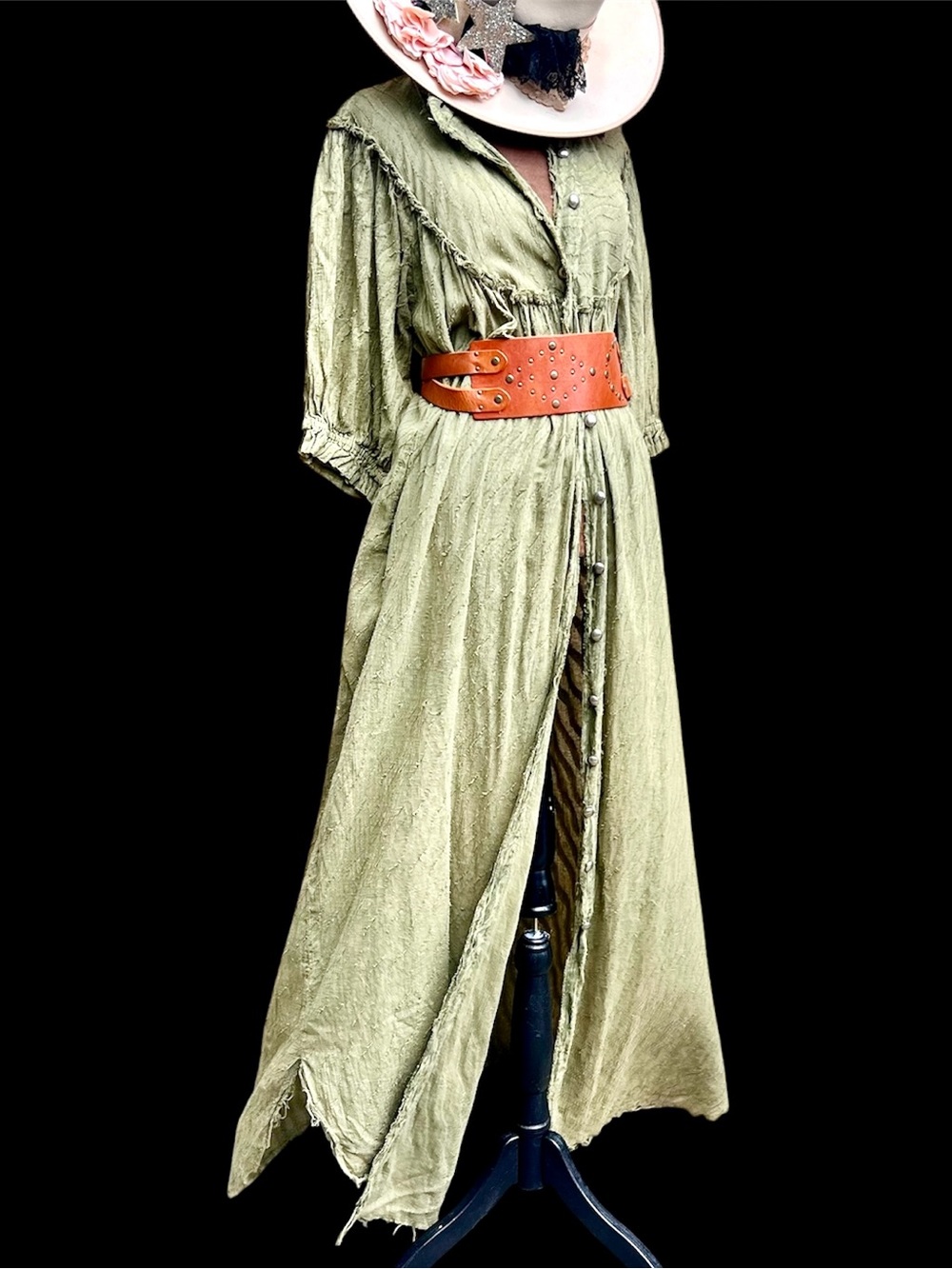 Jaded Gypsy Evening Waves Boho Maxi Dress Duster